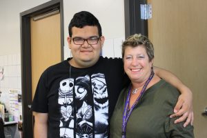 Christian and Sallie at JHS