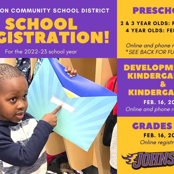 Preschool and School Registration Starting Soon